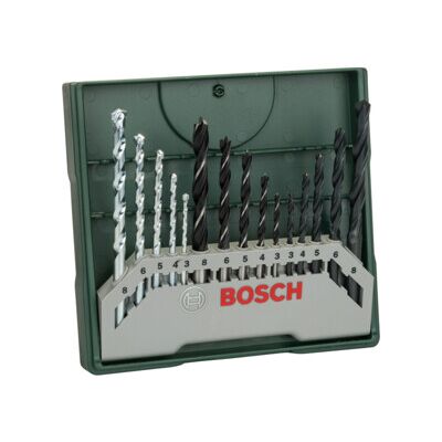 Set mixte Mini-X-Line de 15 pièces ; Bosch (2607019675) - Publicité Set mixte Mini-X-Line de 15 pièces ; Bosch (2607019675) - Publicité