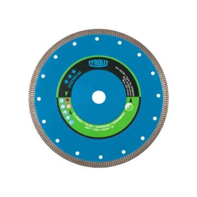 TYROLIT Disque de tronçonnage diamanté PREMIUM*** Carrelage, ⌀ disque : 230 mm (639635) - Publicité TYROLIT Disque de tronçonnage diamanté PREMIUM*** Carrelage, ⌀ disque : 230 mm (639635) - Publicité