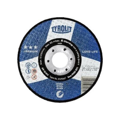 TYROLIT Disque de tronçonnage PREMIUM***, ⌀ disque : 115 mm, 563250 115 (637071) - Publicité TYROLIT Disque de tronçonnage PREMIUM***, ⌀ disque : 115 mm, 563250 115 (637071) - Publicité