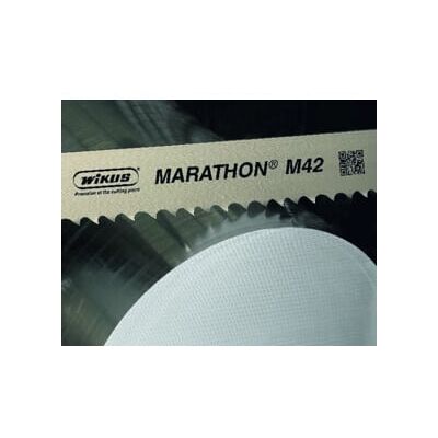 Lame de scie à bande Wikus Marathon M42 - 3660mm, 27mm, 0,9mm, 4-6 dents/pouce - Publicité Lame de scie à bande Wikus Marathon M42 - 3660mm, 27mm, 0,9mm, 4-6 dents/pouce - Publicité