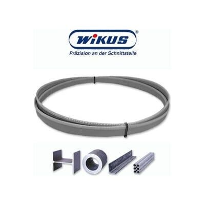 Lame de scie à bande Wikus Bimetal M42 - Géométrie variable des dents - Publicité Lame de scie à bande Wikus Bimetal M42 - Géométrie variable des dents - Publicité