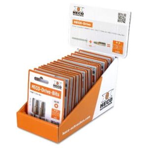 Blister tray, HD-20, orange, 15 blisters de 2 embouts chacun ; HECO (62498) - Publicité Blister tray, HD-20, orange, 15 blisters de 2 embouts chacun ; HECO (62498) - Publicité