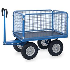 fetra Chariot à plateaux 6434P bleu peint par poudre (6434P) - Publicité fetra Chariot à plateaux 6434P bleu peint par poudre (6434P) - Publicité