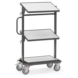 fetra Chariot de distribution ESD 92911 - avec plateaux (92911) - Publicité fetra Chariot de distribution ESD 92911 - avec plateaux (92911) - Publicité