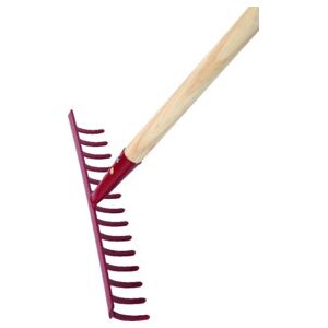 Floraworld 010651 Râteau de jardin - 14 dents, Manche en bois, 350 mm - Publicité Floraworld 010651 Râteau de jardin - 14 dents, Manche en bois, 350 mm - Publicité