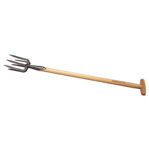 Krumpholz fourche de jardin avec manche en frêne - Outil de jardin - Publicité Krumpholz fourche de jardin avec manche en frêne - Outil de jardin - Publicité