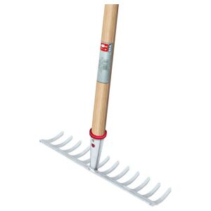Râteau de jardin L.372mm 14 dents avec douille conique, sans manche IDEAL (66401400) - Publicité Râteau de jardin L.372mm 14 dents avec douille conique, sans manche IDEAL (66401400) - Publicité