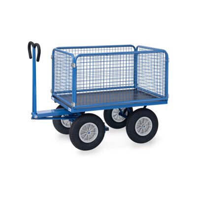 fetra Chariot à plateaux 6434P bleu peint par poudre (6434P) - Publicité fetra Chariot à plateaux 6434P bleu peint par poudre (6434P) - Publicité