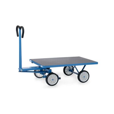 fetra Chariot à plateaux manuels 6403V - charge max. 700kg pneus pleins (6403V) - Publicité fetra Chariot à plateaux manuels 6403V - charge max. 700kg pneus pleins (6403V) - Publicité