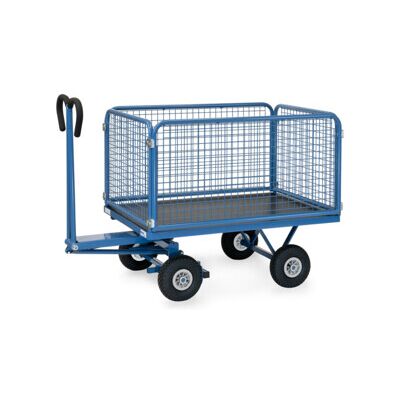 fetra Chariot à plateaux manuels 6433L - charge max. 700kg, pneus gonflables (6433L) - Publicité fetra Chariot à plateaux manuels 6433L - charge max. 700kg, pneus gonflables (6433L) - Publicité