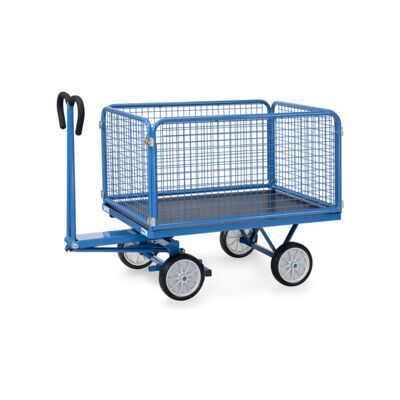 fetra Chariot à plateaux manuels 6433V - charge max. 700kg pneus pleins (6433V) - Publicité fetra Chariot à plateaux manuels 6433V - charge max. 700kg pneus pleins (6433V) - Publicité