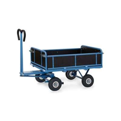 fetra Chariot à plateaux manuels 6453L - charge max. 700kg, pneus gonflables (6453L) - Publicité fetra Chariot à plateaux manuels 6453L - charge max. 700kg, pneus gonflables (6453L) - Publicité