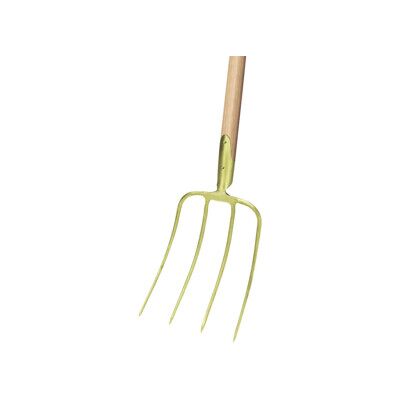 Pelle Dung IDEAL - Outil de jardin avec 4 dents - Publicité Pelle Dung IDEAL - Outil de jardin avec 4 dents - Publicité