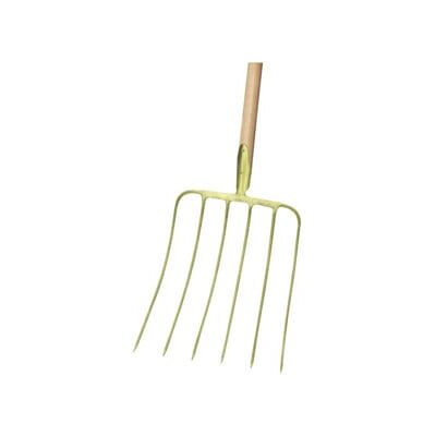 Ideal Fourche à silo 6 dents Manche en frêne 130 cm (67210105) - Publicité Ideal Fourche à silo 6 dents Manche en frêne 130 cm (67210105) - Publicité