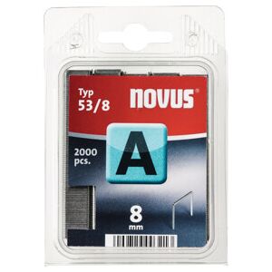 Agrafe FEIN 53 largeur de l'agrafe 11,3 mm 8 mm 0,75 mm - 2000 un. NOVUS ; STEINEL (042/0413) - Publicité Agrafe FEIN 53 largeur de l'agrafe 11,3 mm 8 mm 0,75 mm - 2000 un. NOVUS ; STEINEL (042/0413) - Publicité