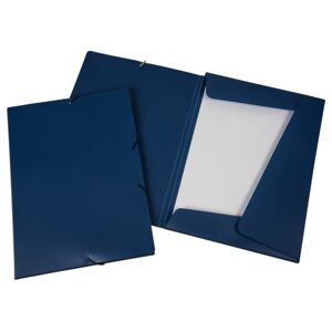 Chemise à élastique Eichner PP A4 + 3 rabats à ailettes et élastique de serrage en coin bleu (9038-00739) - Publicité Chemise à élastique Eichner PP A4 + 3 rabats à ailettes et élastique de serrage en coin bleu (9038-00739) - Publicité