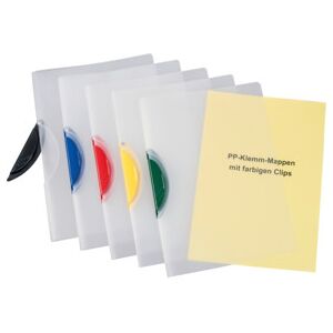 Chemises à pince PP Eichner 0,45mm, bleu clair transparent (9218-00875) - Publicité Chemises à pince PP Eichner 0,45mm, bleu clair transparent (9218-00875) - Publicité