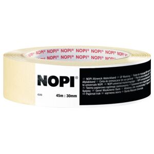 Crêpe multiusage NOPI® 4349 légèrement crêpé beige clair L. 50 m l. 38 mm TESA (04349-00003-00) - Publicité Crêpe multiusage NOPI® 4349 légèrement crêpé beige clair L. 50 m l. 38 mm TESA (04349-00003-00) - Publicité