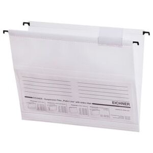 Dossier suspendu Eichner en PVC Platinum Line ouvert sur un côté, blanc (9039-10015) - Publicité Dossier suspendu Eichner en PVC Platinum Line ouvert sur un côté, blanc (9039-10015) - Publicité