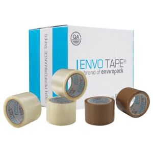 PP Ruban adhésif ENVO TAPE 5800 transparent 66m x 75mm ; Enviro Pack (021313) - Publicité PP Ruban adhésif ENVO TAPE 5800 transparent 66m x 75mm ; Enviro Pack (021313) - Publicité