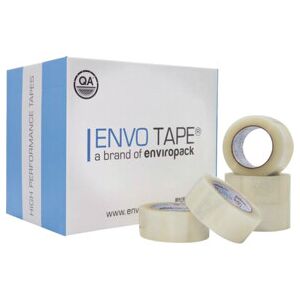 Enviro Envo Tape PP Packband 5800 transparent - Ruban adhésif - Publicité Enviro Envo Tape PP Packband 5800 transparent - Ruban adhésif - Publicité