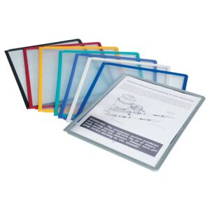 VARIO Panneaux de visualisation gris Pack de 5 pièces ; Durable (5606-10) - Publicité VARIO Panneaux de visualisation gris Pack de 5 pièces ; Durable (5606-10) - Publicité
