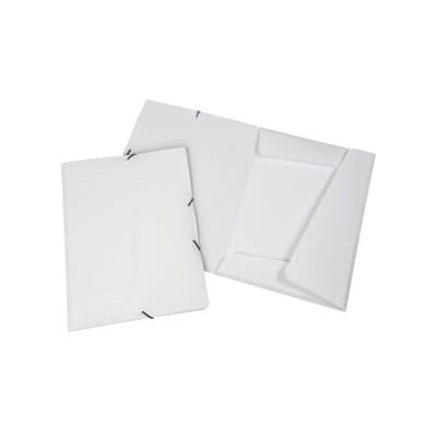 Eichner PP Chemise à élastique A4 + 3 rabats d'aile et coin élastique blanc (9038-00741) - Publicité Eichner PP Chemise à élastique A4 + 3 rabats d'aile et coin élastique blanc (9038-00741) - Publicité