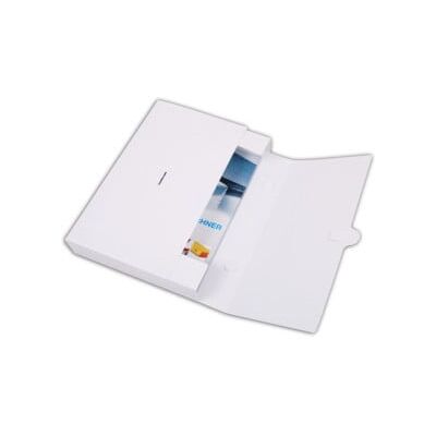 Fardes à courrier PP Eichner A4 avec poignée, hauteur de remplissage 45 blanc (9218-00711) - Publicité Fardes à courrier PP Eichner A4 avec poignée, hauteur de remplissage 45 blanc (9218-00711) - Publicité