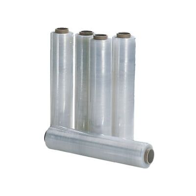 Film étirable L300 m x l.450 mm 17 µm transparent 6RL/UE ; Industrial Quality Supplies (450MMX300MX17) - Publicité Film étirable L300 m x l.450 mm 17 µm transparent 6RL/UE ; Industrial Quality Supplies (450MMX300MX17) - Publicité