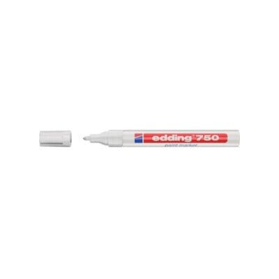 Marqueur à encre EDDING 750 blanc graduation 2-4 mm pointe ronde (4-750049) - Publicité Marqueur à encre EDDING 750 blanc graduation 2-4 mm pointe ronde (4-750049) - Publicité