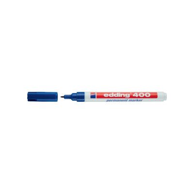 Marqueur permanent 400 bleu graduation 1 mm pointe ronde EDDING (4-400-003 BLAU) - Publicité Marqueur permanent 400 bleu graduation 1 mm pointe ronde EDDING (4-400-003 BLAU) - Publicité