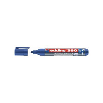 Marqueurs p. tableau blanc 360 bleu graduation 1,5-3 mm pointe ronde ; Edding (4-360003) - Publicité Marqueurs p. tableau blanc 360 bleu graduation 1,5-3 mm pointe ronde ; Edding (4-360003) - Publicité