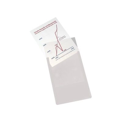 Pochette transparente magnétique Eichner en PVC rigide DIN A4 vertical, gris (9218-01819-11) - Publicité Pochette transparente magnétique Eichner en PVC rigide DIN A4 vertical, gris (9218-01819-11) - Publicité