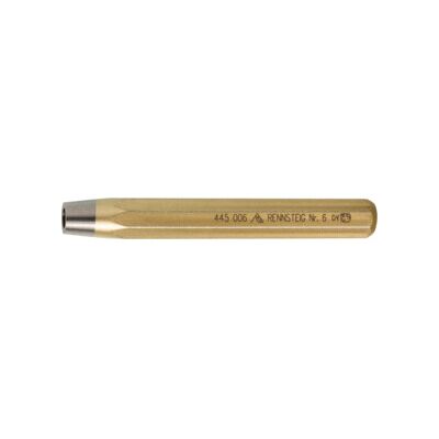 Chasse-rivets DIN 6434 L. totale 110 mm D. rivet 6mm D. trou7,0mm section tige 1 ; Rennsteig (445 006 0) - Publicité Chasse-rivets DIN 6434 L. totale 110 mm D. rivet 6mm D. trou7,0mm section tige 1 ; Rennsteig (445 006 0) - Publicité