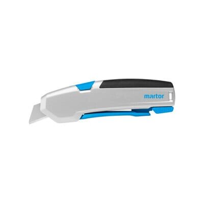 Martor Couteau de sécurité Secupro 625 avec lame trapézoïdale n°160099 (625016.02) - Publicité Martor Couteau de sécurité Secupro 625 avec lame trapézoïdale n°160099 (625016.02) - Publicité