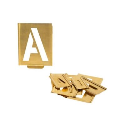 Jeu de gabarits de marquage 327 lettres A-Z hauteur des caractères 150mm feuille spéciale TURNUS ; KUKKO (327-150-B) - Publicité Jeu de gabarits de marquage 327 lettres A-Z hauteur des caractères 150mm feuille spéciale TURNUS ; KUKKO (327-150-B) - Publicité