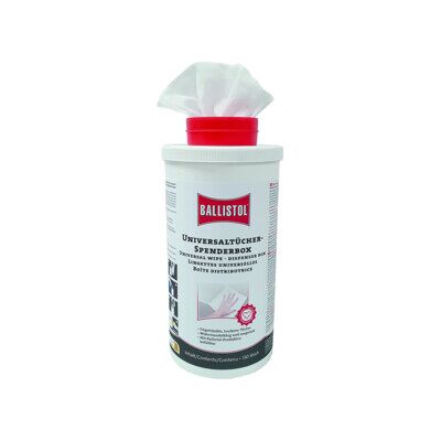 Ballistol - Boîte distributeur avec 130 serviettes sèches - Distributeur - Publicité Ballistol - Boîte distributeur avec 130 serviettes sèches - Distributeur - Publicité
