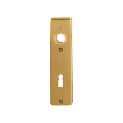 Paire de plaques courtes en aluminium Hoppe 202KP - Poignée pour porte intérieure - Publicité Paire de plaques courtes en aluminium Hoppe 202KP - Poignée pour porte intérieure - Publicité