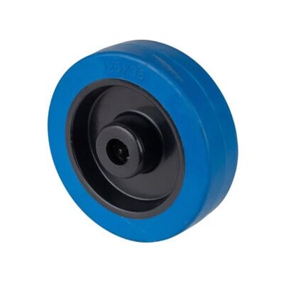 FP Roue en caoutchouc élastique bleue B61.125 - Publicité FP Roue en caoutchouc élastique bleue B61.125 - Publicité