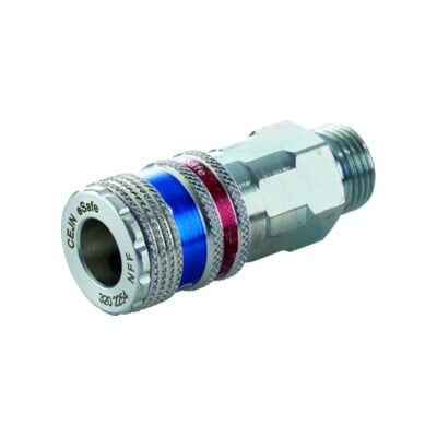 Coupleur de sécurité Schneider SSK-NW7.6-EURO-G3/8a (DGKE036912) - Publicité Coupleur de sécurité Schneider SSK-NW7.6-EURO-G3/8a (DGKE036912) - Publicité