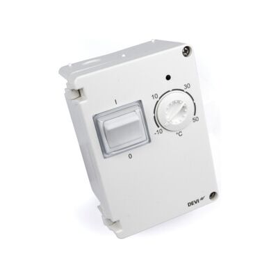 DEVI - DEVIreg610 - IP44 - 230V - thermostat - Publicité DEVI - DEVIreg610 - IP44 - 230V - thermostat - Publicité