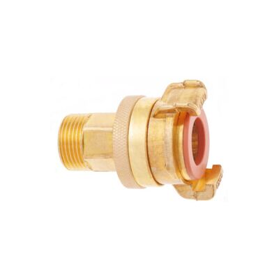 Raccord en laiton Geka - G 3/4 pouce - Certifié pour eau potable - Publicité Raccord en laiton Geka - G 3/4 pouce - Certifié pour eau potable - Publicité