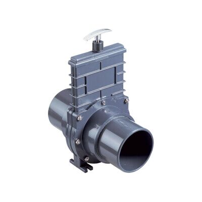 Grundfos Robinet d'arrêt d'alimentation PVC/Inox, DN 100, PN 2,5 (96615831) - Publicité Grundfos Robinet d'arrêt d'alimentation PVC/Inox, DN 100, PN 2,5 (96615831) - Publicité