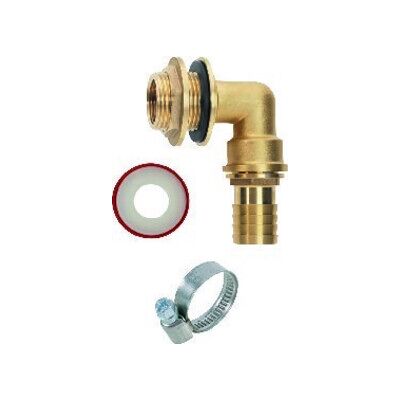 GEKA - Kit de Connexion pour Baril d'Eau - Laiton 90° 1'' G1 - Publicité GEKA - Kit de Connexion pour Baril d'Eau - Laiton 90° 1'' G1 - Publicité