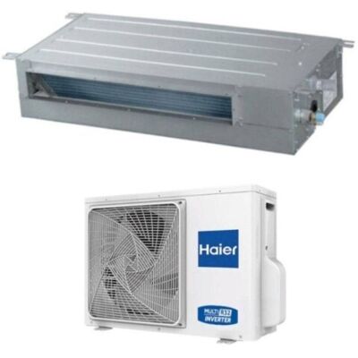 HAIER Climatiseur Monosplit Canalisé Slim BP 30 PA 12000 Btu AD35S2SS1FA(H) + 1U35S2SM1FA R32 A++ - Publicité HAIER Climatiseur Monosplit Canalisé Slim BP 30 PA 12000 Btu AD35S2SS1FA(H) + 1U35S2SM1FA R32 A++ - Publicité