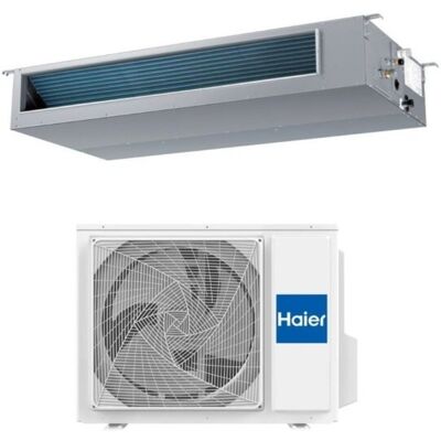 HAIER Climatiseur Monosplit Canalisé MP 150 PA 48000 Btu AD140S2SM8FA R32 A++ Wi-Fi Opt. Pression Moyenne - Publicité HAIER Climatiseur Monosplit Canalisé MP 150 PA 48000 Btu AD140S2SM8FA R32 A++ Wi-Fi Opt. Pression Moyenne - Publicité