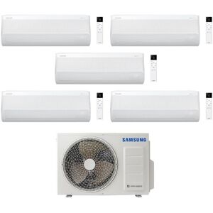 Climatiseur Samsung Penta Split Cebu S2 7+12+12+12+12 avec AJ100TXJ5KG/EU Inverter Wi-Fi Classe A++