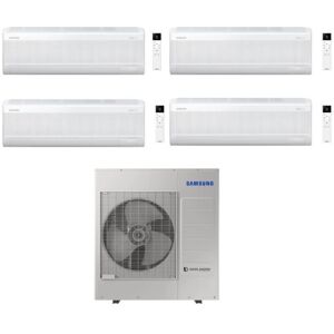 Climatiseur Samsung Quadri Split Windfree Elite S2 7+7+9+9 BTU avec AJ100TXJ5KG/EU Inverter R-32 Wi-Fi Classe A++