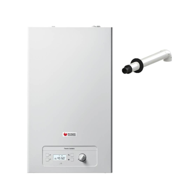Chaudière à condensation Hermann Themis Condens Low NOx - 24kW - Blanc - Publicité Chaudière à condensation Hermann Themis Condens Low NOx - 24kW - Blanc - Publicité