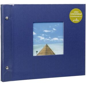 Goldbuch Album à vis Bella Vista Bleu 26 975 pages noires 30x25cm - Publicité Goldbuch Album à vis Bella Vista Bleu 26 975 pages noires 30x25cm - Publicité